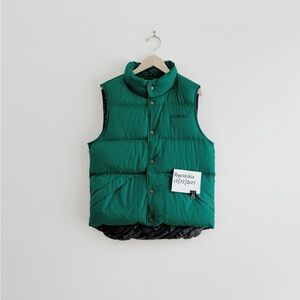 L.L. Bean Men’s Puffer Vest, Size Small, Color Green